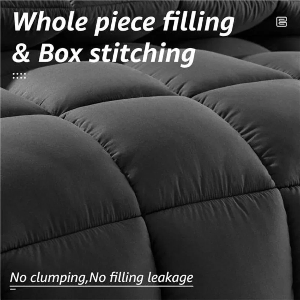 All Season Queen Size Bed Comforter - Cooling Down Alternative Quilted